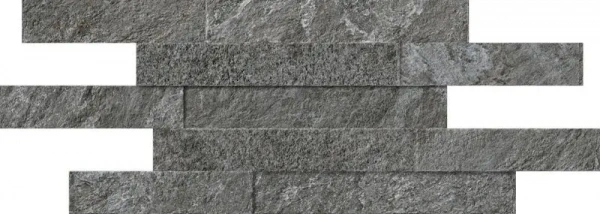 Керамогранит  / Италон / Italon / Magma / Магма/  Графит Брик 3D  / Graphite Brick 3D 28x78